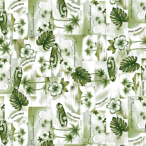 Digital Textile Printing Polyester Fiber Anti-wrinkle Retro